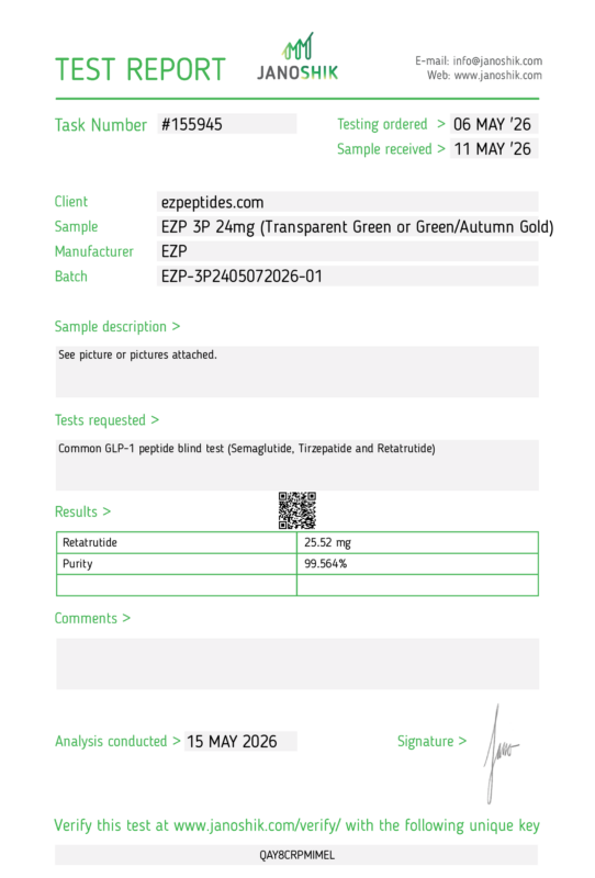 EZP-3P 24mg COA
