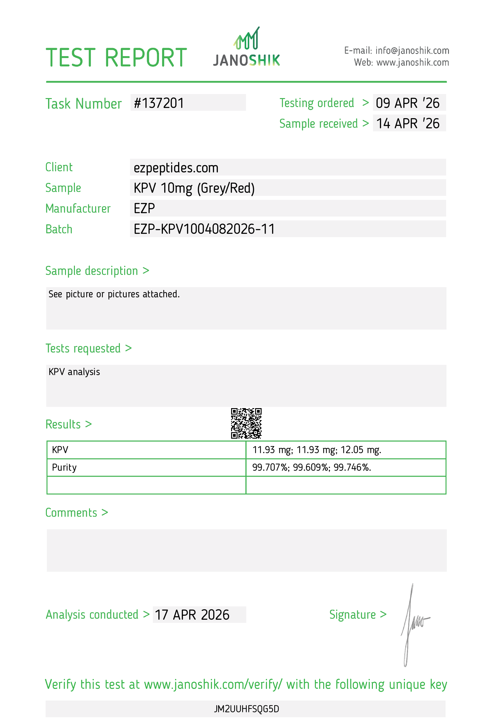 KPV 10mg - Image 3