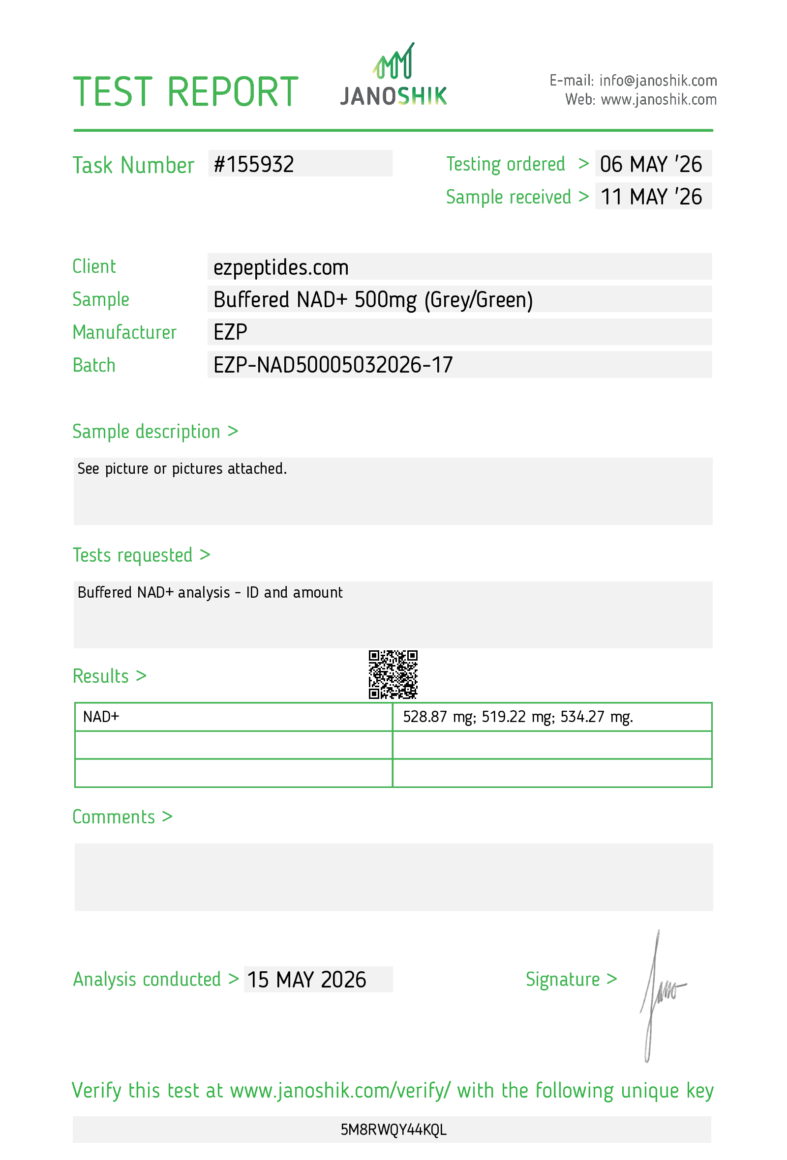 Buffered NAD+ 500mg - Image 3
