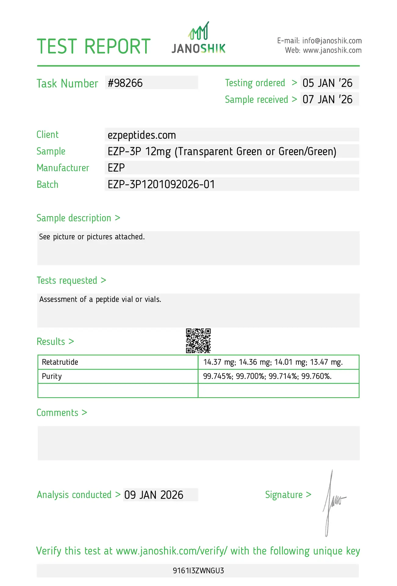 EZP-3P 12mg – (10 vials/Kit) - Image 4